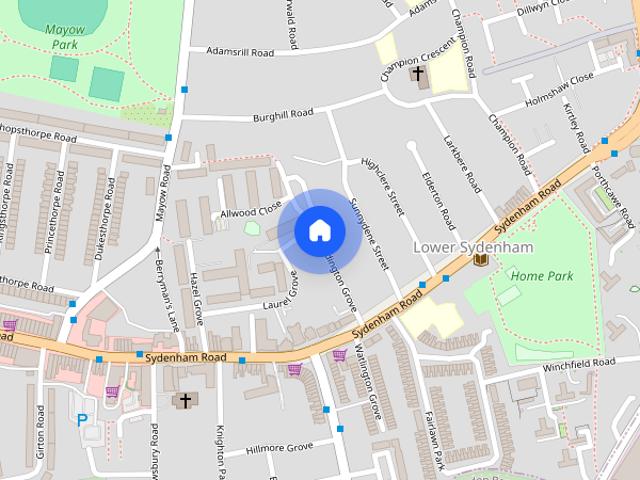 Apartment for rent in London Borough of Lewisham, Lower Sydenham