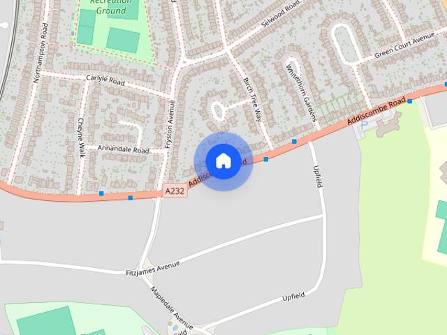 Apartment for rent in London Borough of Croydon, Addiscombe