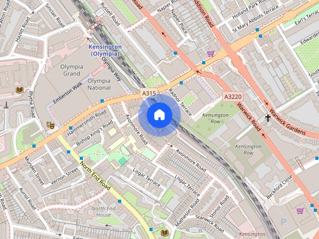 House for rent in West Kensington, Greater London