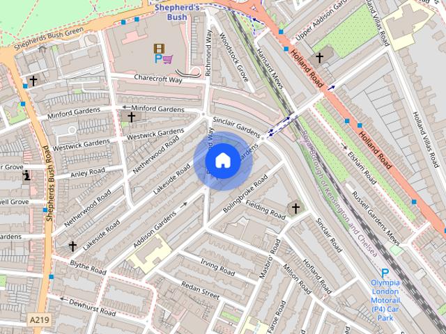 Apartment for rent in Brook Green, Greater London