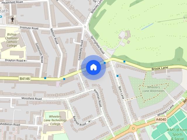Apartment for rent in Wake Green, Birmingham