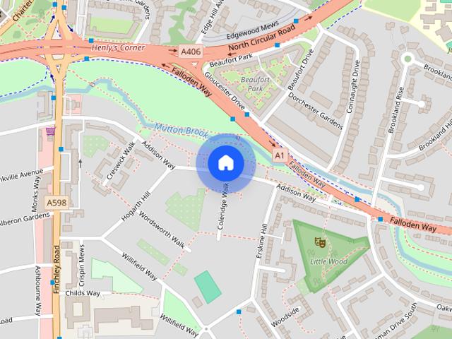 Apartment for rent in Temple Fortune, Greater London