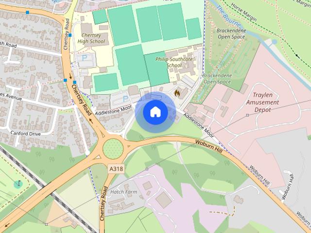 House for rent in Row Town, Surrey