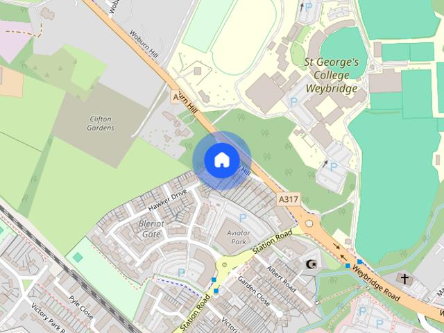 Apartment for rent in Addlestone, Runnymede