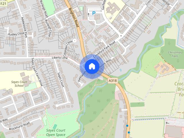 Apartment for rent in Row Town, Surrey