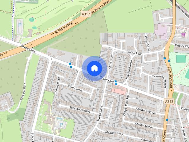 House for rent in Row Town, Surrey