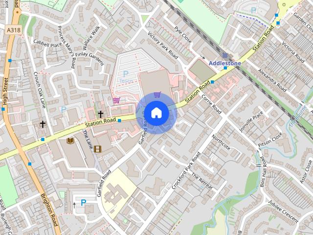 Apartment for rent in Addlestone, Runnymede