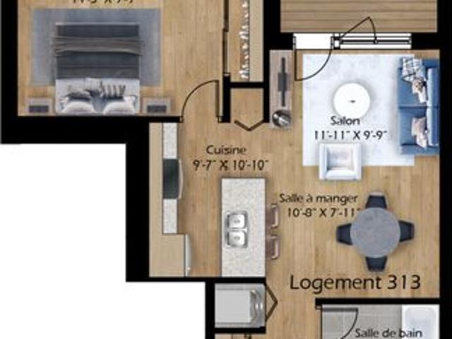 Apartment for rent in Sherbrooke, Quebec