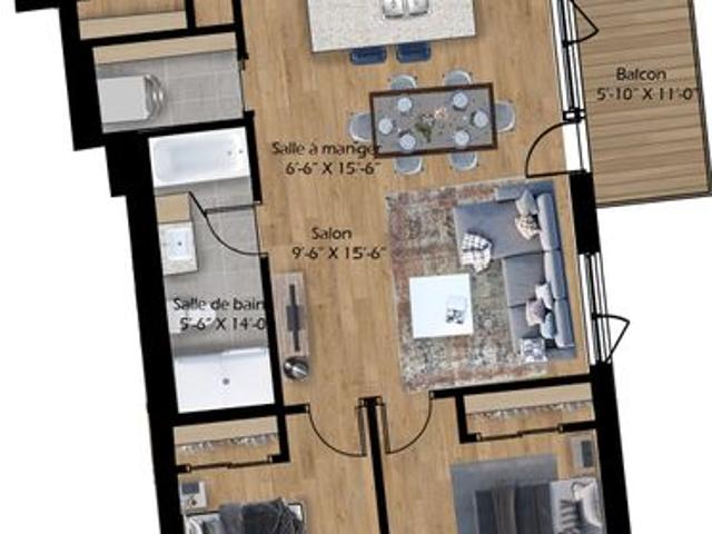 Apartment for rent in Sherbrooke, Quebec