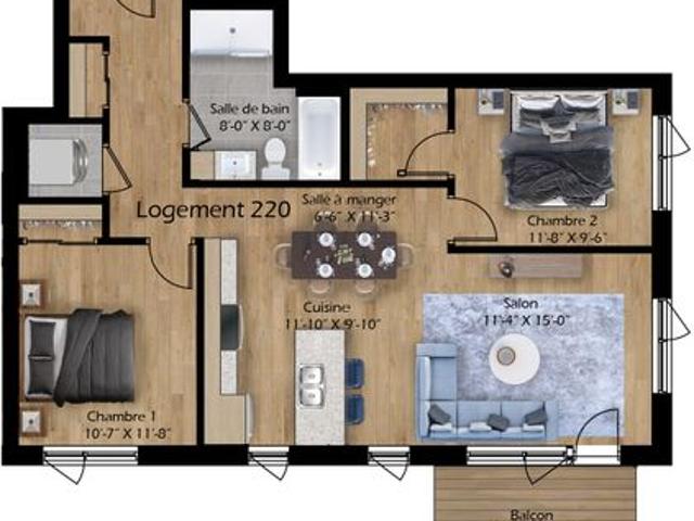 Apartment for rent in Sherbrooke, Quebec