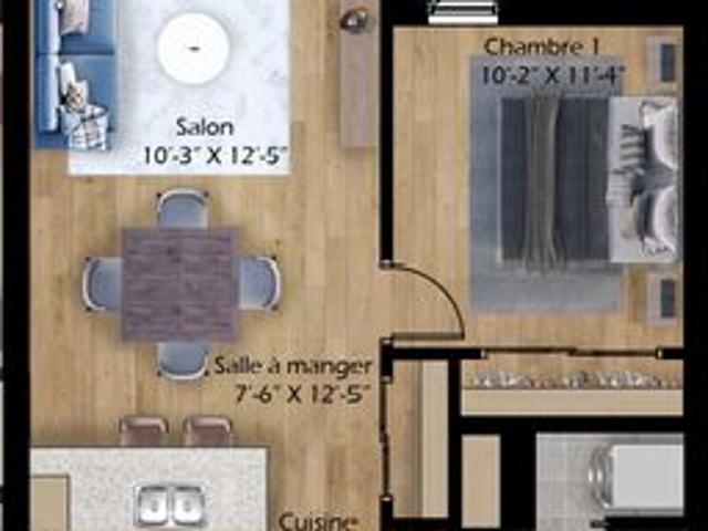 Apartment for rent in Sherbrooke, Quebec