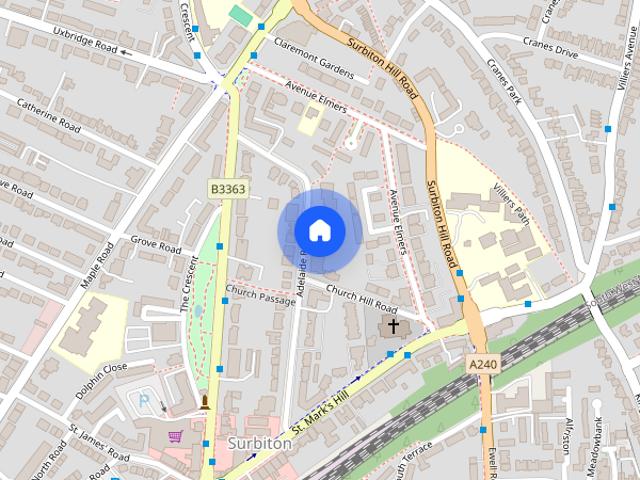 Apartment for rent in Surbiton, Greater London