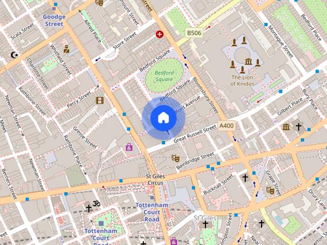 Apartment for rent in Saint Giles, Bloomsbury