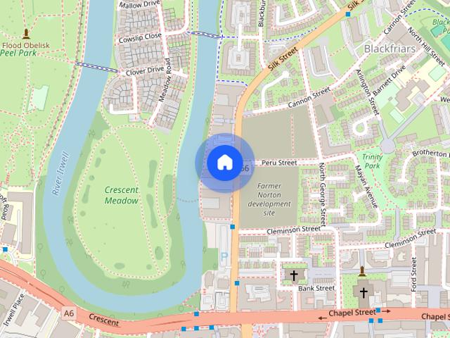 Apartment for rent in Blackfriars, Salford