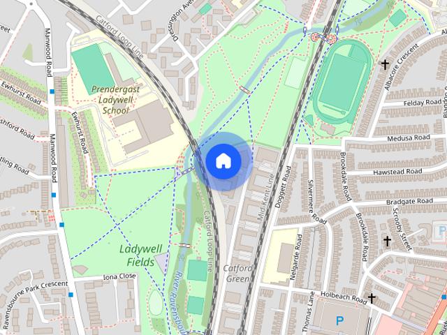 Apartment for rent in London Borough of Lewisham, Ladywell