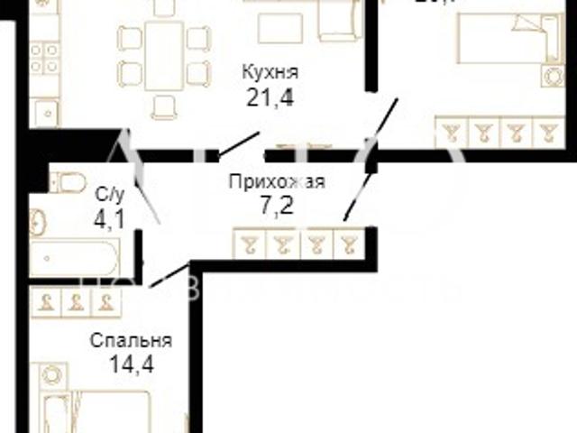 Квартира продажа в Веселое С, Краснодарский Край