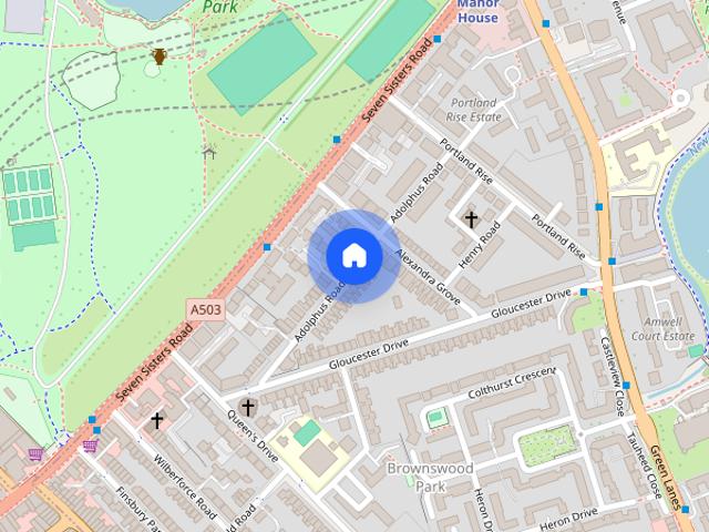House for rent in Brownswood Park, Stoke Newington