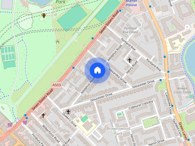 Apartment for rent in Brownswood Park, Stoke Newington