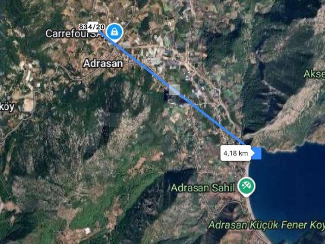 Adrasan, Kumluca içerisinde satılık Arsa