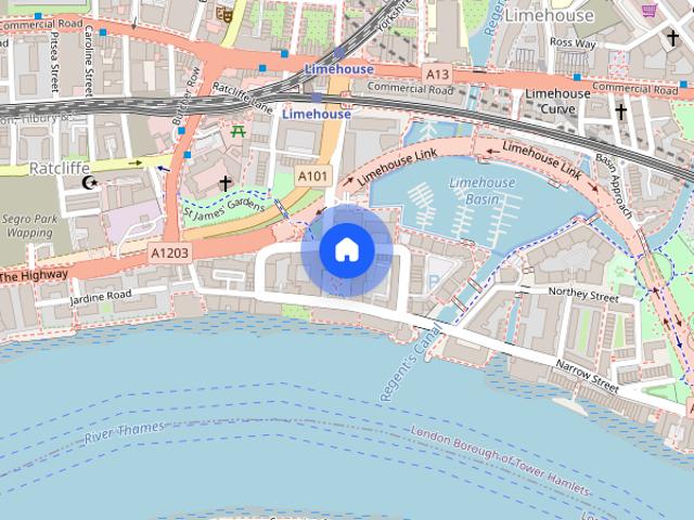Apartment for rent in Ratcliffe, Greater London