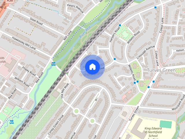 House for rent in Turves Green, West Midlands