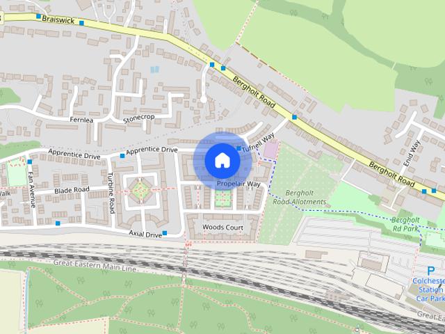 Apartment for rent in Mile End, Fordham Heath