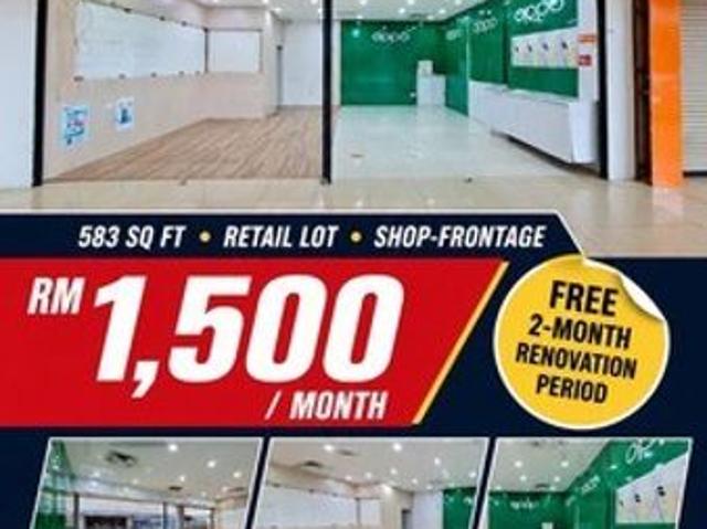 Shop for rent in Kinabalu, Sabah