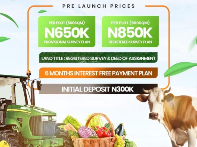 Land for sale in Ogun