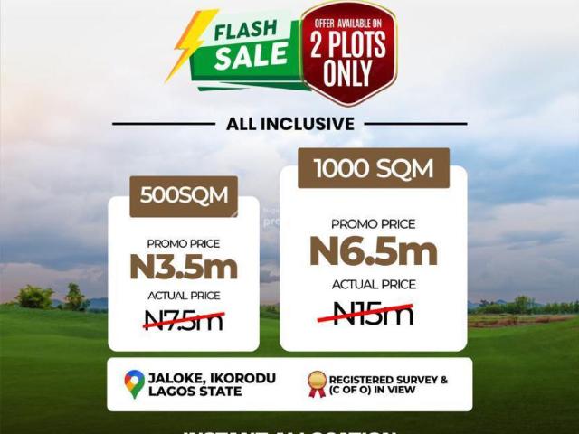 Land for sale in Ikorodu, Abuja