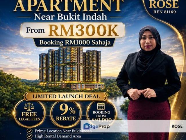 Condominium for sale in Johore Bahru, Johor