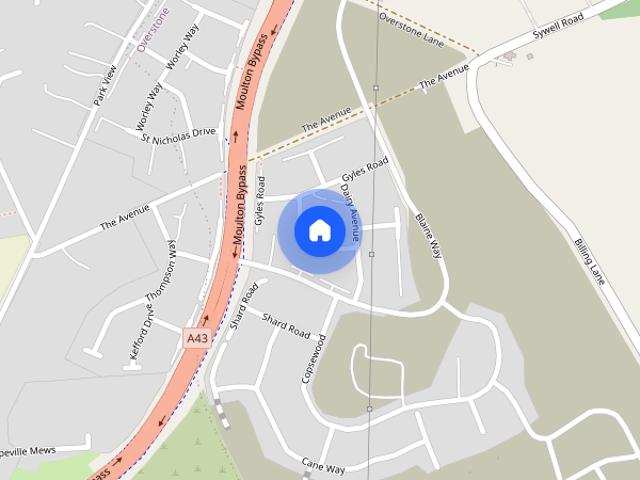 House for rent in Overstone, Moulton