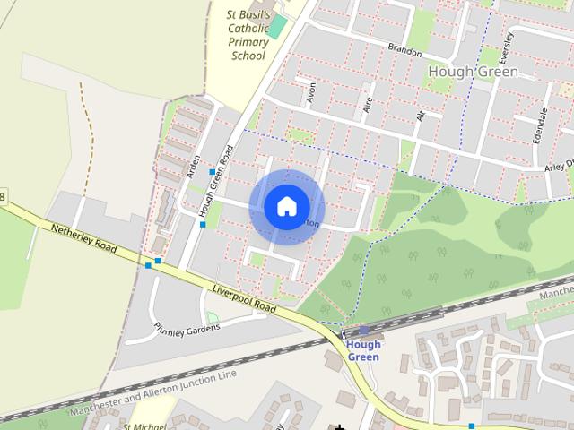 House for rent in Hough Green, Widnes