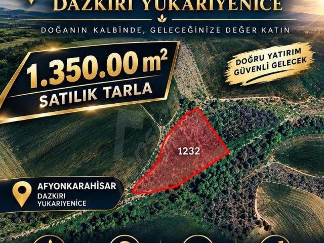 Yukarı Yenice, Dazkırı içerisinde satılık Arsa