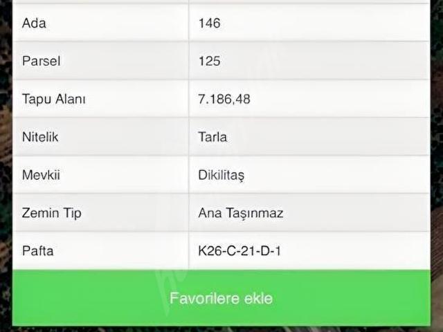 Hacıbostan, Sultandağı içerisinde satılık Arsa