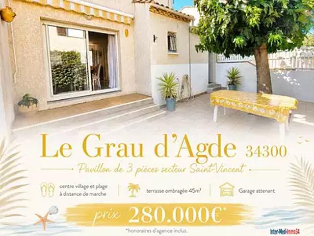Maison vente à Béziers, Agde