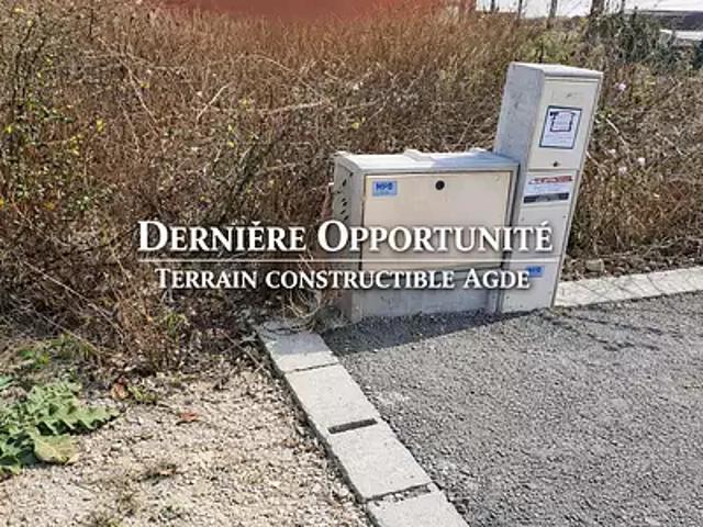 Terrain vente à Béziers, Agde