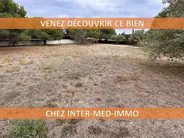 Terrain vente à Béziers, Agde