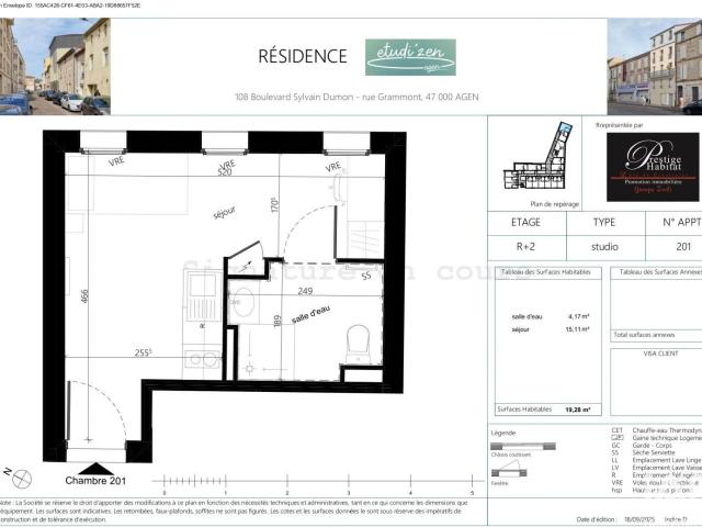 Appartement vente à Agen, Lot-et-Garonne