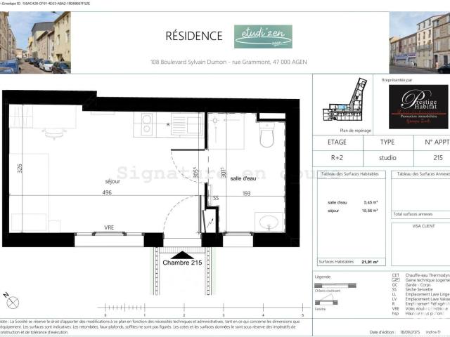 Appartement vente à Agen, Lot-et-Garonne