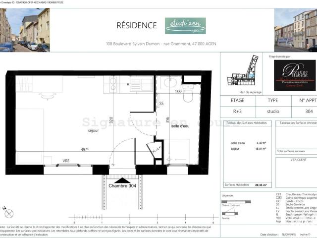 Appartement vente à Agen, Lot-et-Garonne