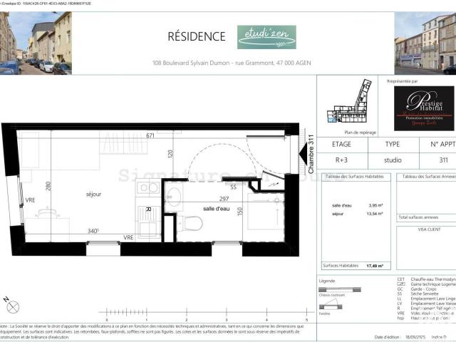 Appartement vente à Agen, Lot-et-Garonne
