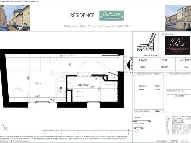 Appartement vente à Agen, Lot-et-Garonne