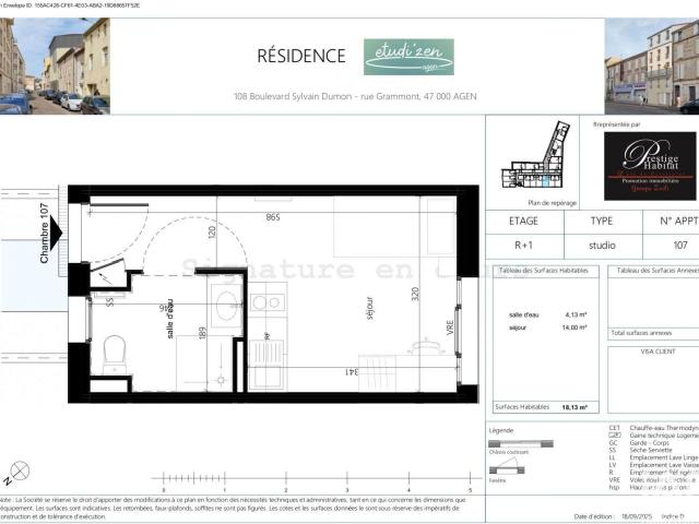 Appartement vente à Agen, Lot-et-Garonne