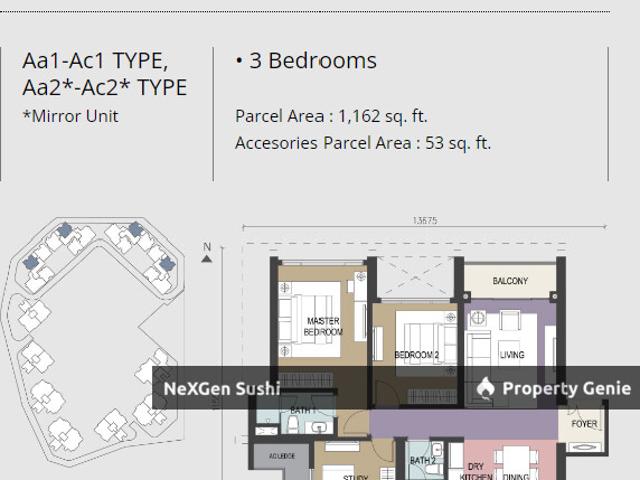 Condominium for rent in Country Heights Damansara, Kuala Lumpur