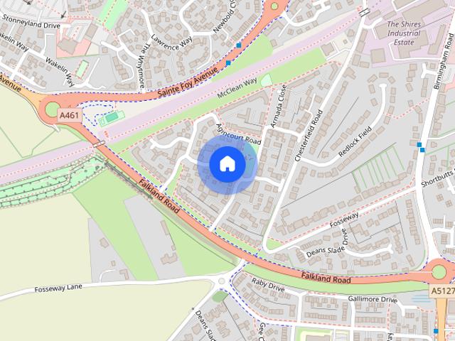 Apartment for rent in Darwin Park, Lichfield