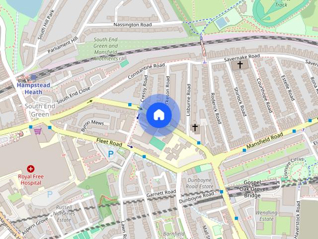Apartment for rent in Gospel Oak, Greater London