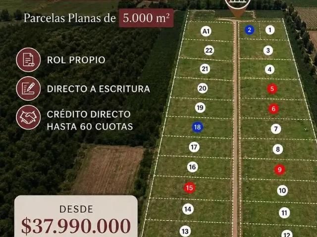 Terreno en venta en Monte Grande, Maule
