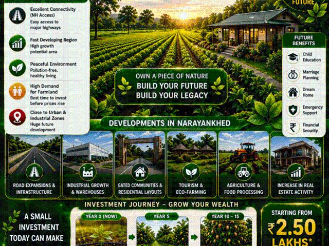 Land for sale in Narayankhed, Telangana