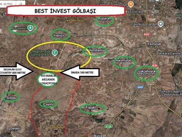 Ankara Merkez içerisinde satılık Tarla
