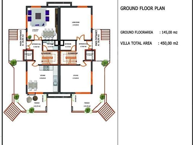 Kütahya Merkez, Kütahya içerisinde satılık Villa
